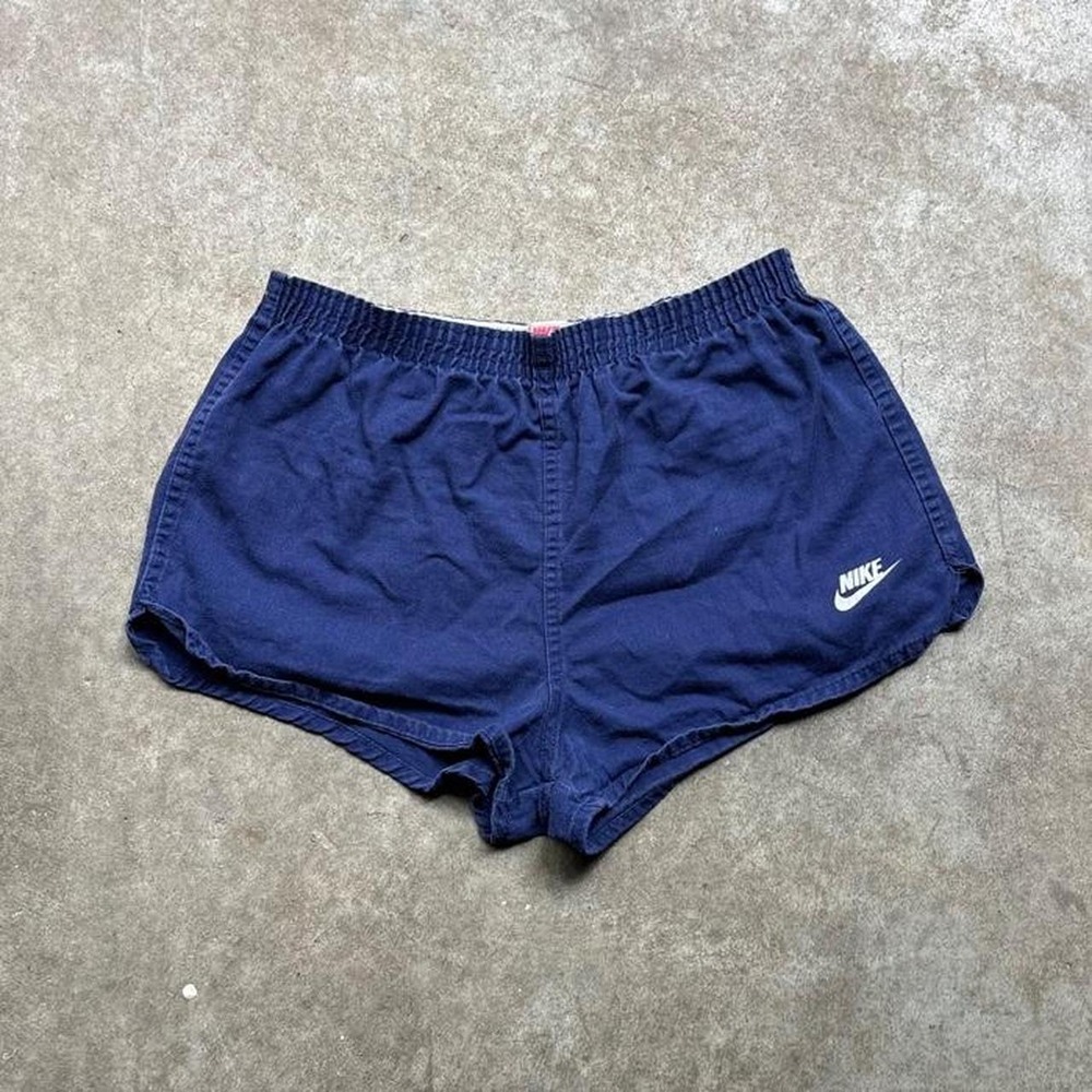 Vintage 80s Nike navy blue athletic shorts Mens Size small or women's medium